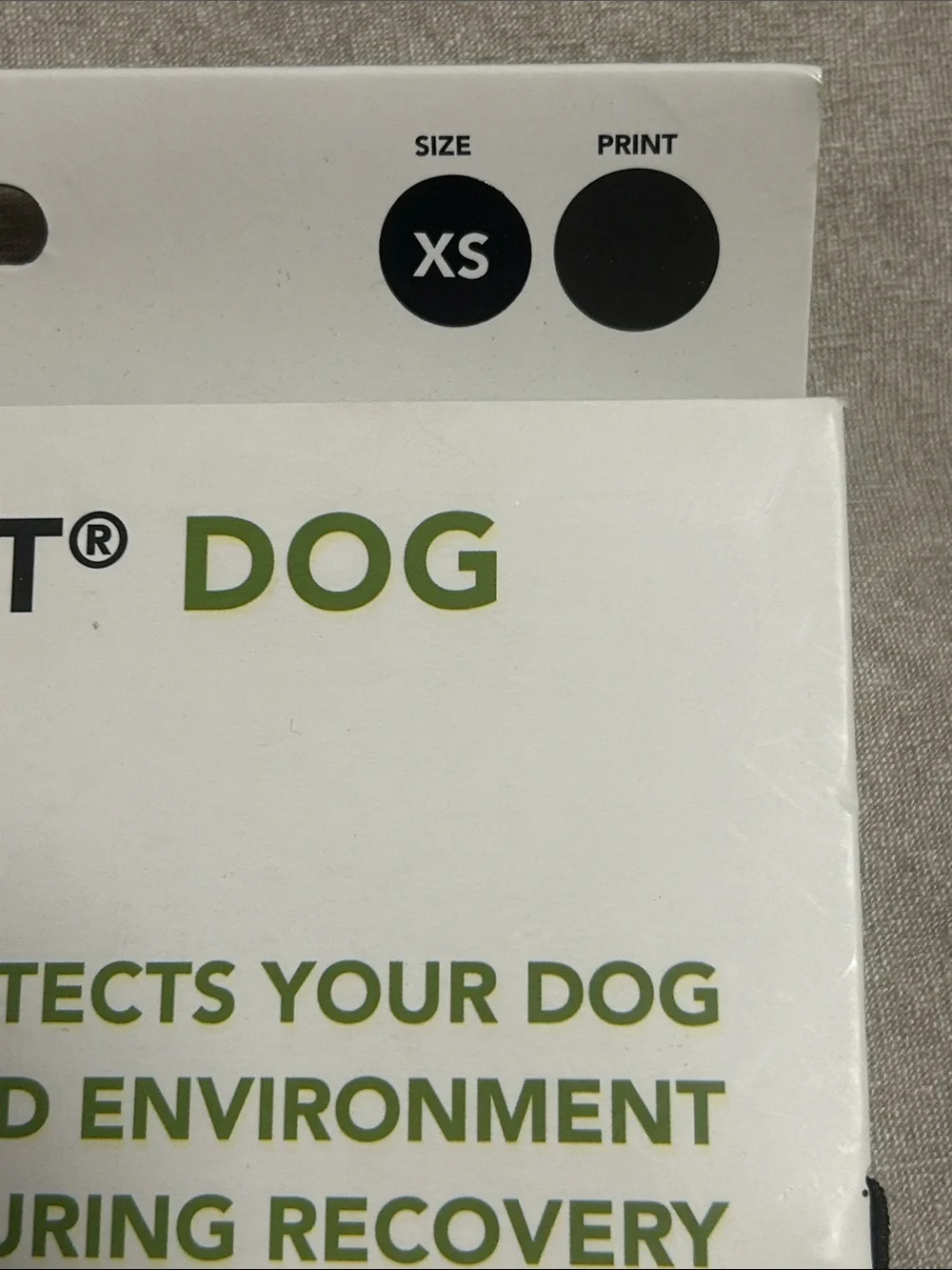 NEW! Suitical Recovery Suit for Dogs, X-Small, Black